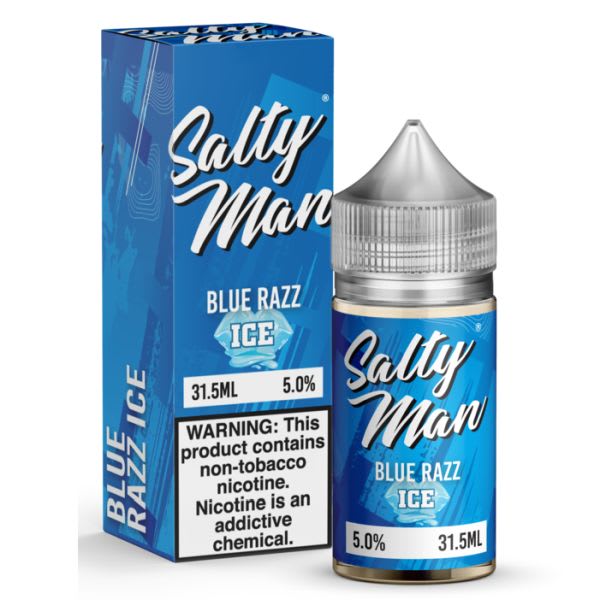 Salty Man NTN Bluerazz Ice